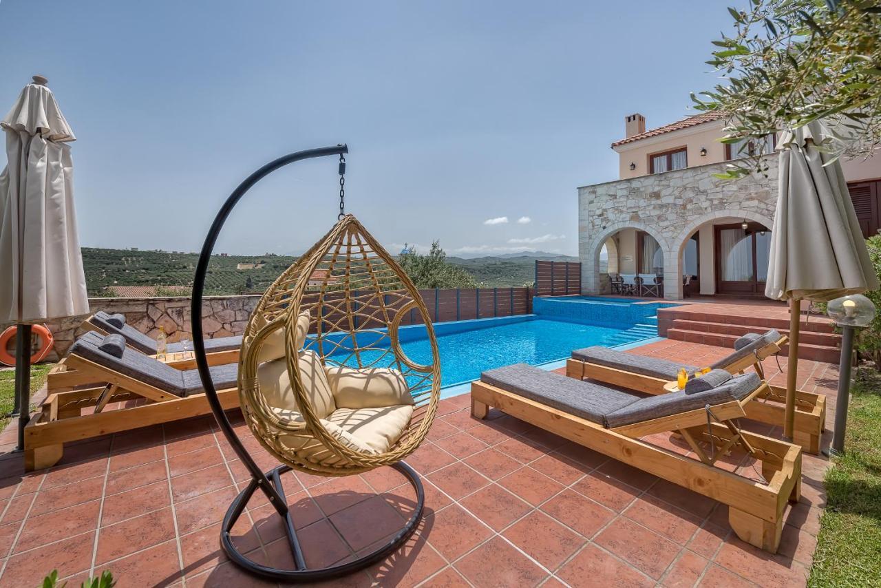 Villa Katerina With Eco Heated Pool Spilia  Экстерьер фото