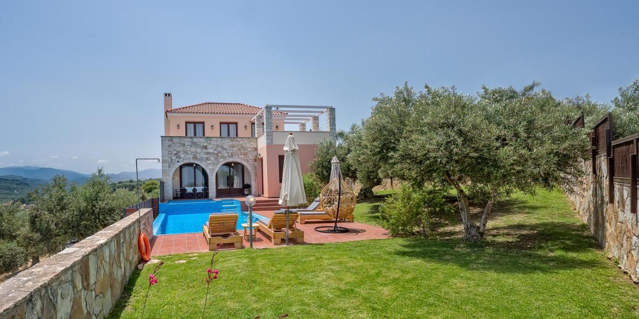 Villa Katerina With Eco Heated Pool Spilia  Экстерьер фото