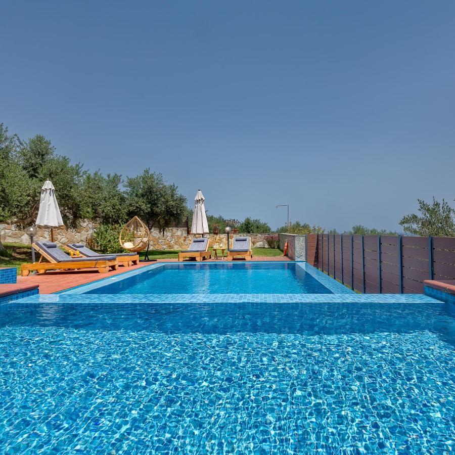 Villa Katerina With Eco Heated Pool Spilia  Экстерьер фото